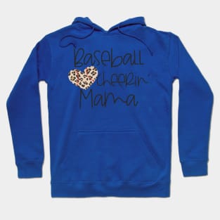 Baseball Cheerin' Mama Hoodie